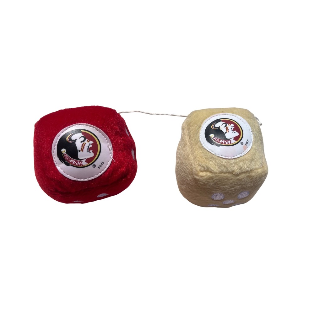Florida State‎ University FSU Seminoles Fuzzy Hanging Dice